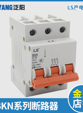 LS产电电梯小型断路器BKN1P 2P 3P C 2 3 4 6 10 D 16 20 25 32 A