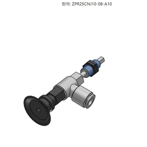 SMC 原装正品ZPR25CNJ10-08-A10真空吸盘 带肋平型 带缓冲器