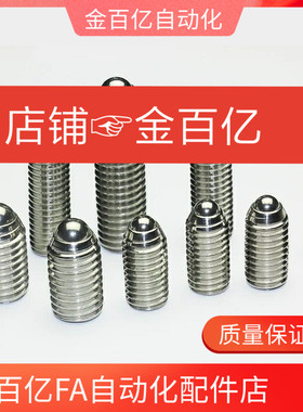 BSZF球头柱塞BMS米斯米型BPW3 BPW4 BPW5 BPW6 BPW8 BPW10/12/16