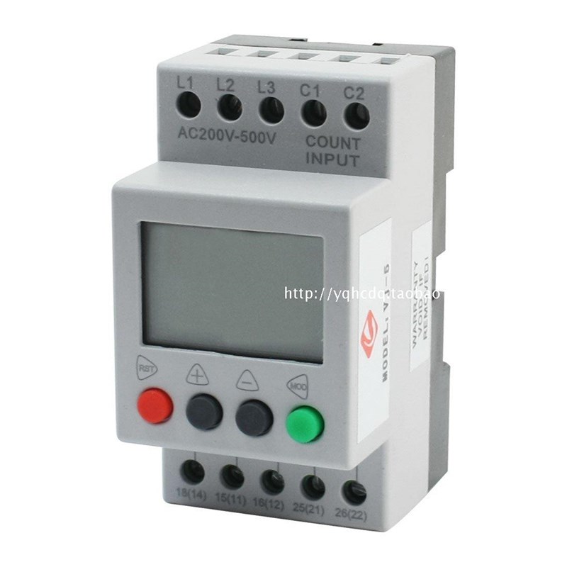 VJ-5过欠压断相相序多功能保护器/三相交流电源保护监视继电器