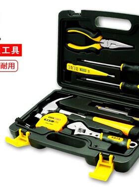 锴达(KATA)10件套家用五金工具套装手工具组套维修套装 KT99010