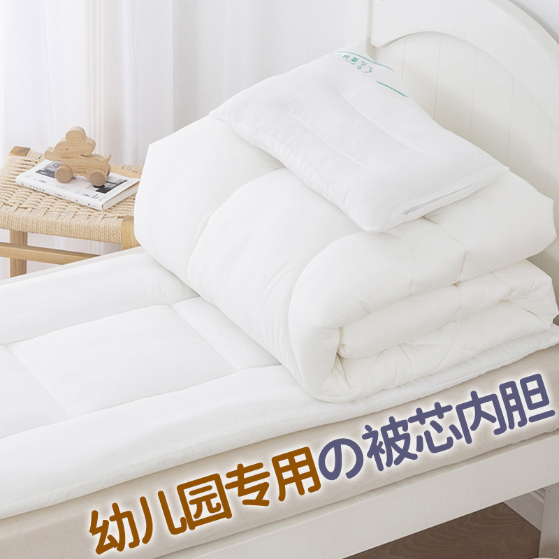 幼儿园被子儿童被芯宝宝入园内胆三件套棉K被空调被春秋被被褥冬