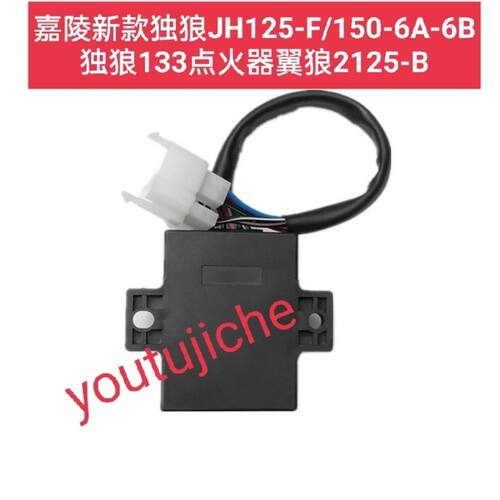 嘉陵摩托车新款独狼JH125-F/1w50-6A-6B 独狼133点火器翼狼2125-B