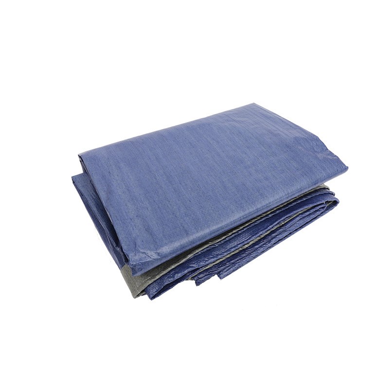 户外加厚遮阳遮雨布蓝布100g防水防雨防晒篷布帆布雨棚布耐磨布