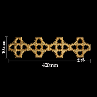 加厚正304不锈钢装 3106x4方花3104长花喜悦莉花新双桃 饰门窗花