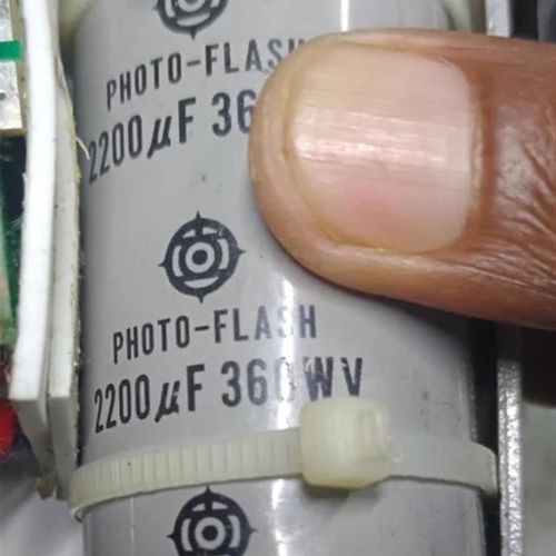 全新PHOTO 360V2200UF 330V闪光灯电容800UF红宝石750UF