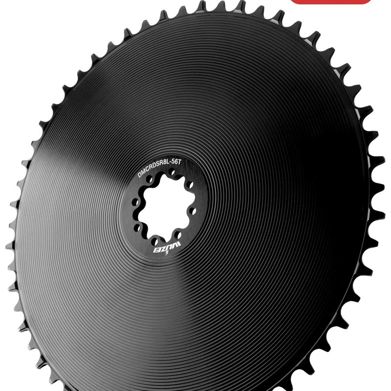 兼容速联8钉直装式牙盘正负齿封闭盘偏移4.2mm单盘直装9速12速40T