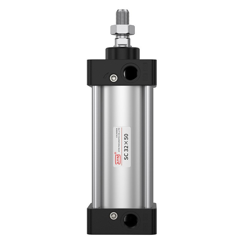 新款SC63标准气缸32小型气动40大推力SC50X25X50x75X100X150x200x