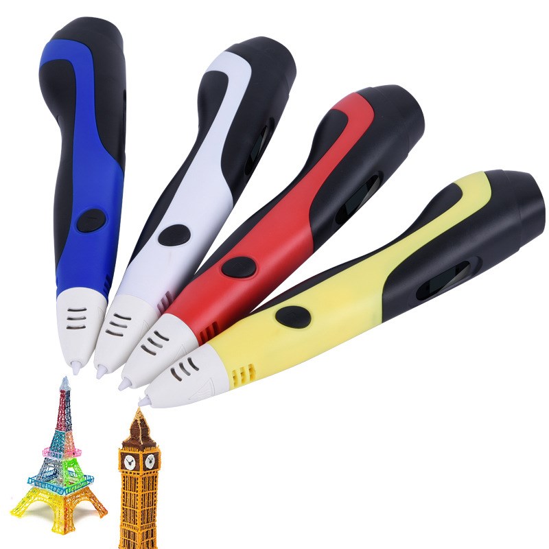 跨境热款3D打印笔六代低温3D打印笔创意立体绘画儿童礼品