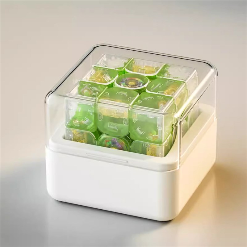 奇艺魔方格风三代三阶磁力魔方XMD风三阶3代UV钻面比赛魔方