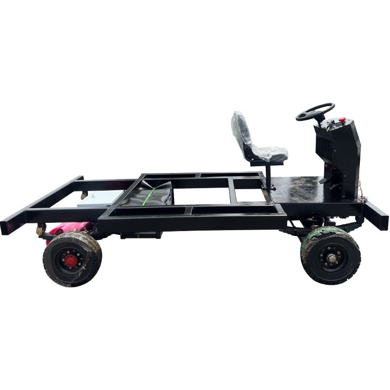 电动巡游花车底盘生产制造大型花车架定制公园巡游游览表演花车