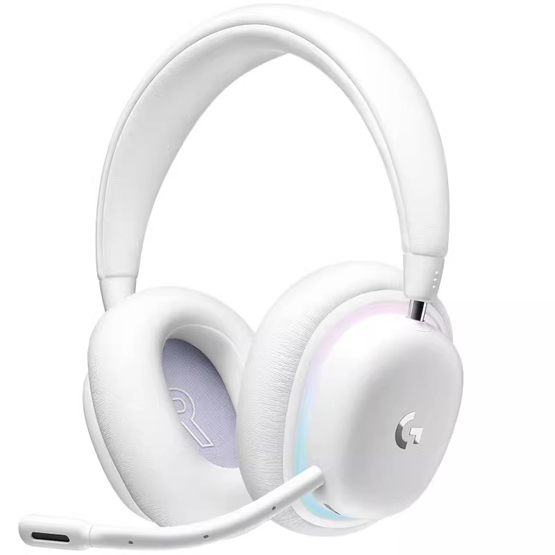罗技G735无线蓝牙电竞游戏耳机头戴式RGB带麦克风白色女生耳机