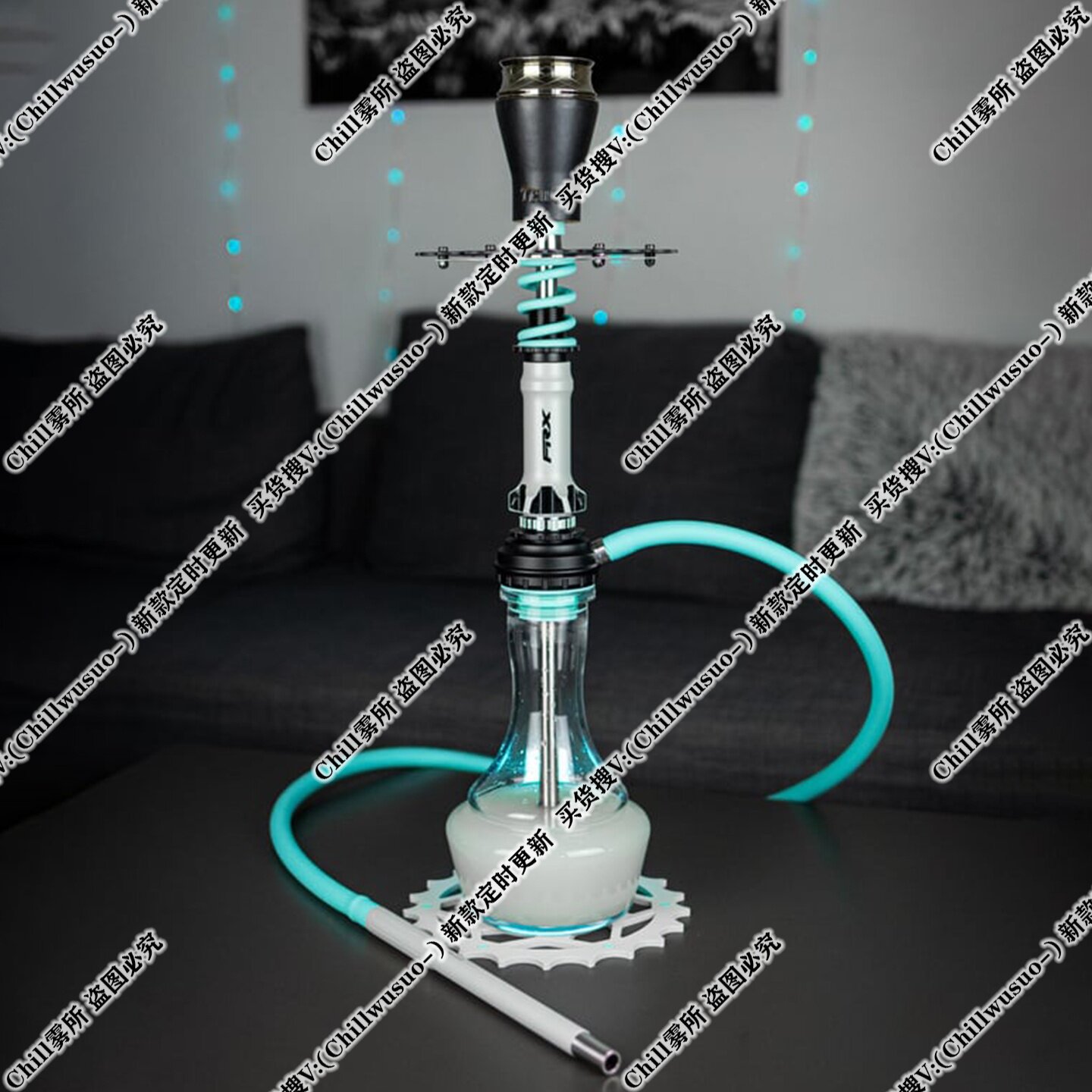 AmotionPRX自行车轮盘水烟壶