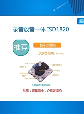 [RuilongMaker]录放音模块 录音放音一体 ISD1820