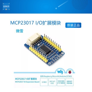 O扩展模块 兼容树莓派 Micro 微雪 STM32 bit Arduino MCP23017