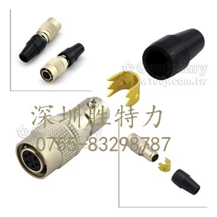 HR10A-7P-6S(73) HRS广濑Push-Pull Connectors Plug Solder type