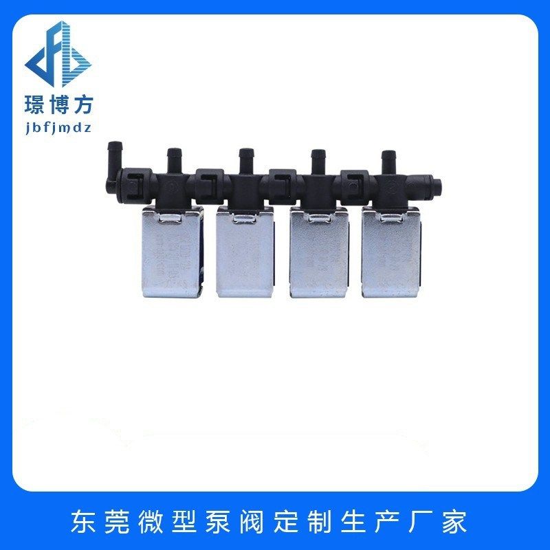 手部腿部按摩仪器气阀三通串联联阀汽车腰托座椅微型电磁阀换向阀图片
