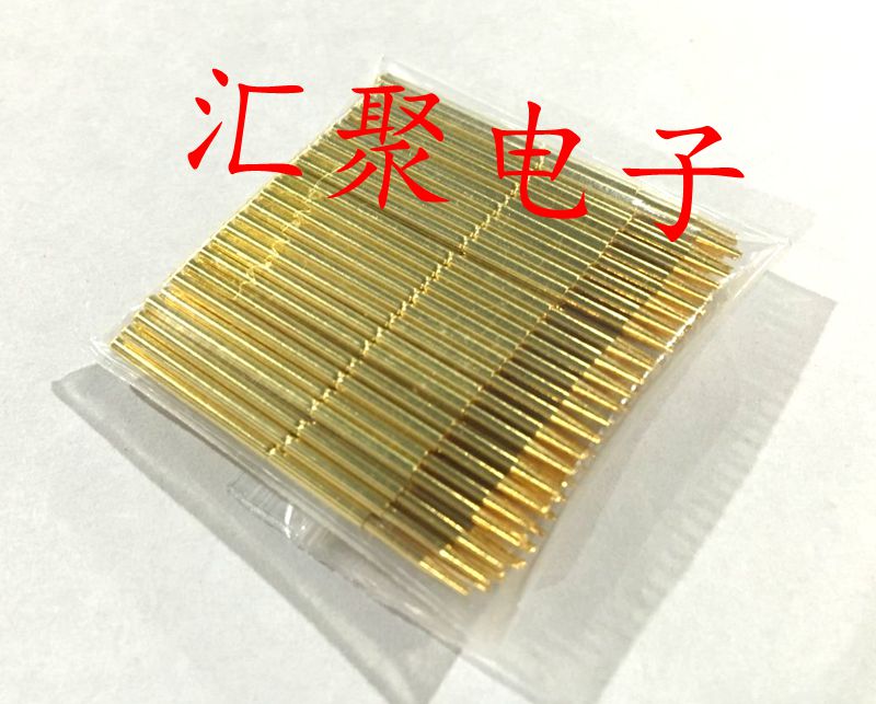 镀金头测试针PA100-F1(直上小爪头)1.36mm探针 弹簧顶针 探针