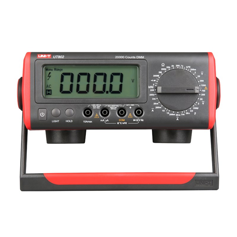 优利德UT802数字万用表4.5手动量程多用表高精度数字万能表UT-802