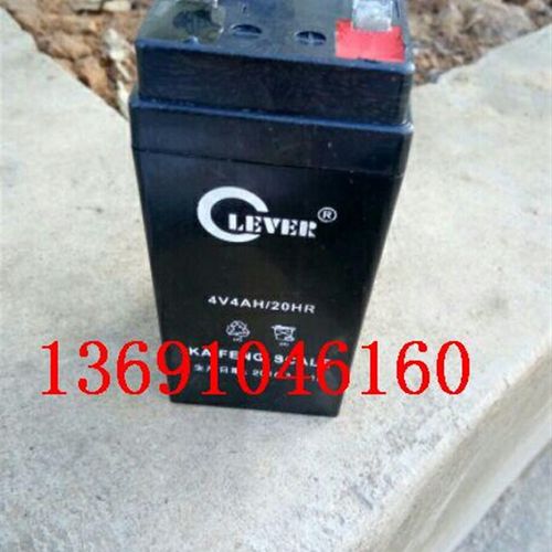 LEVER蓄电池4V4AH/20HR电子吊秤 台秤 计价秤 称重电瓶
