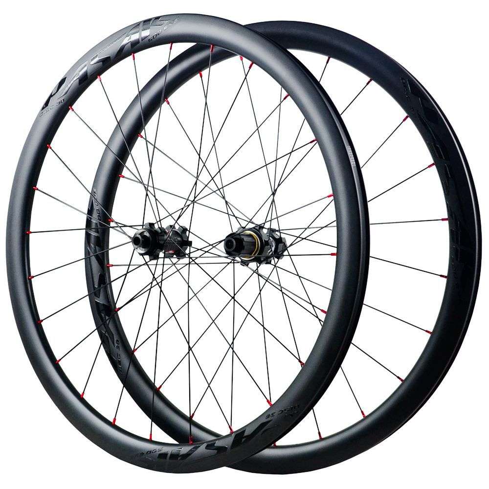 700C碟刹公路轮组越野自行车公路车轮碳纤维轮组中锁碟刹HG MS XD