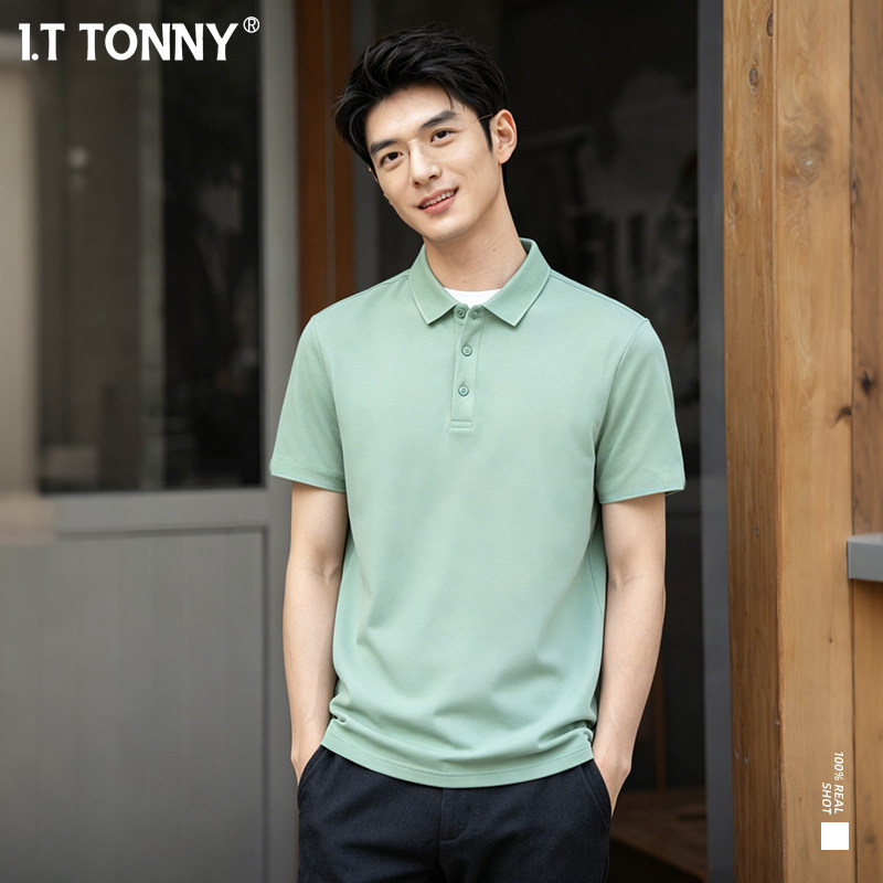 I.T TONNY夏季翻领t恤polo衫