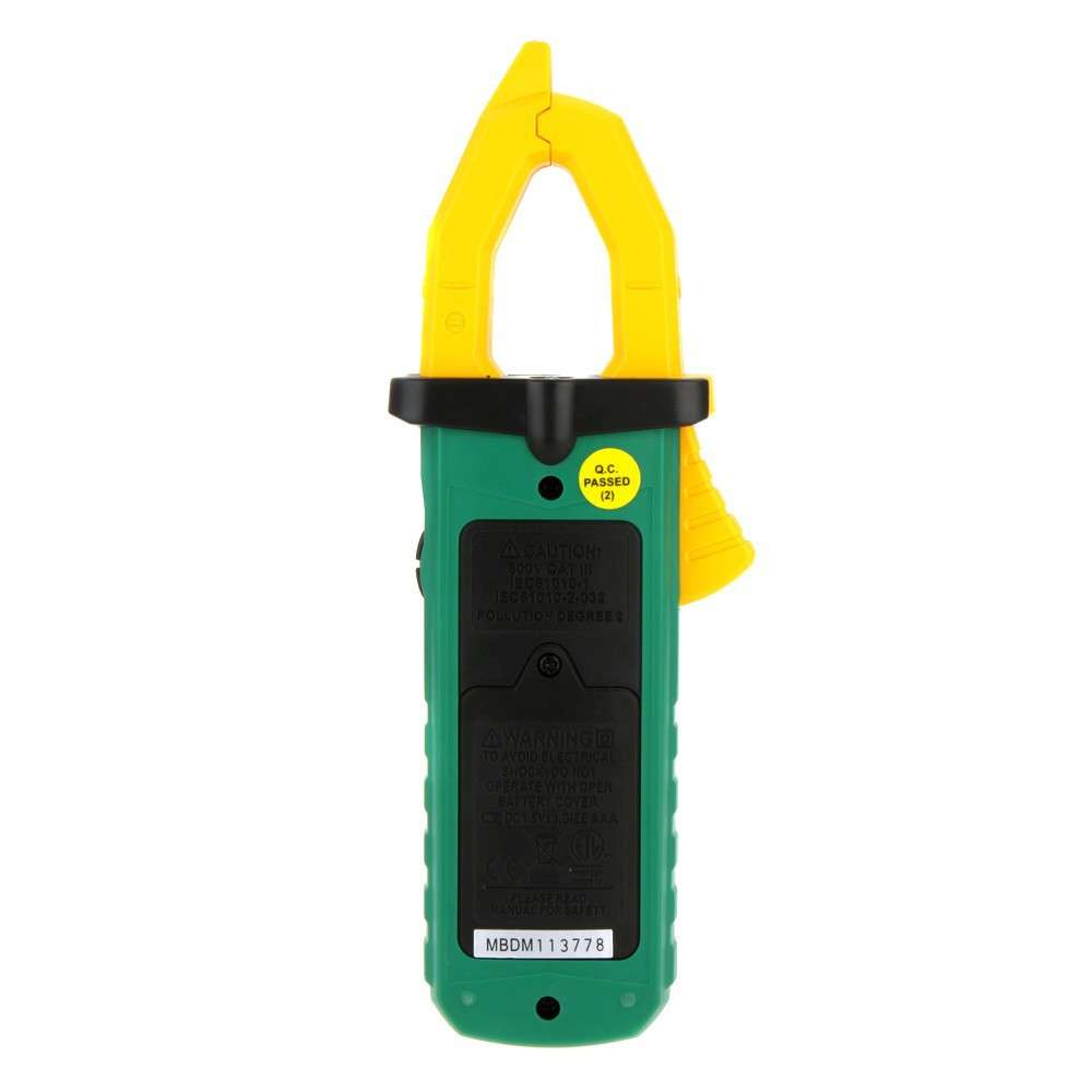 MS2109A 数模双显交直流钳型电流表600A高品质钳表电容温度频率