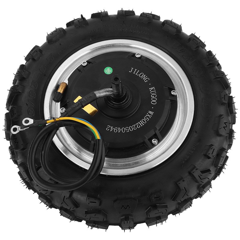 kugoo M5电机 电动滑板车配件电机驱动前轮 一体轮胎电机