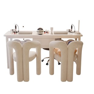 美甲店顾客专用凳子新款主卧室女生衣帽间梳妆台椅子化妆椅化妆凳