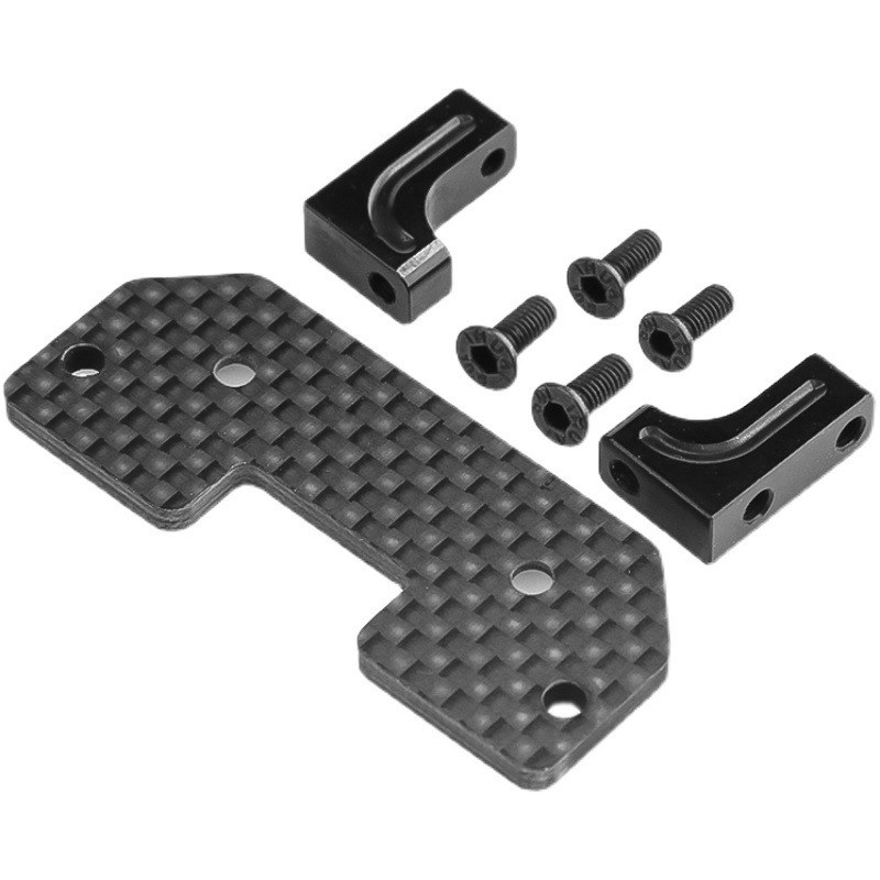 1/10攀爬车 AXIAL SCX10车桥舵机座 SCX10碳纤维桥上舵机支架 R60