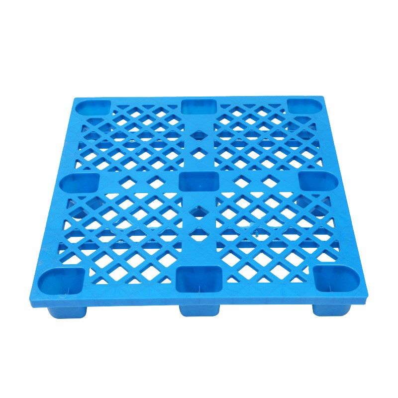 1010网格九脚塑料拖盘1000*1000*150物流托盘叉车拖板仓库防潮板