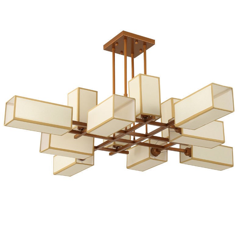 现代简约中国风新中式吊灯客厅灯仿古卧室餐厅灯酒店客房大厅吊灯