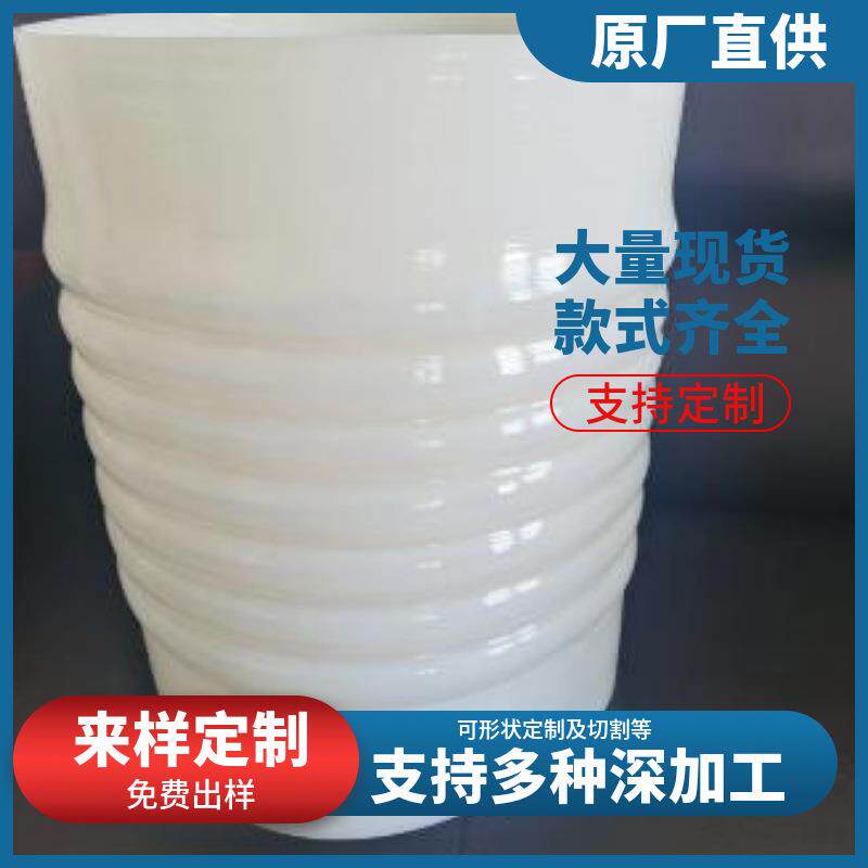 白色伸缩硅胶管振动筛软连接管道风机耐高温软连接硅胶管
