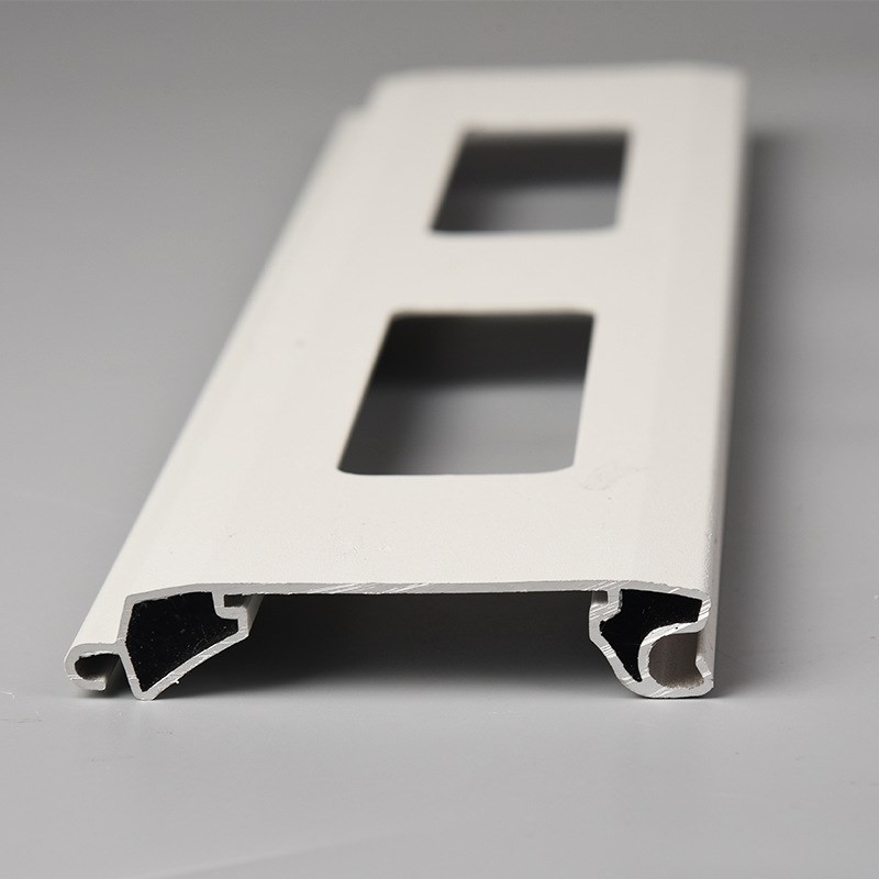 77型单层镂空卷帘门铝材冲孔蜂窝铝合金型材 卷帘门铝型材