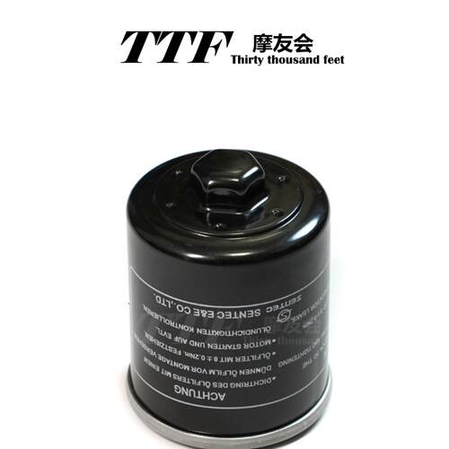 GV300S闪300机油滤芯摩托车配件坦影机滤常规保养TTF摩友会