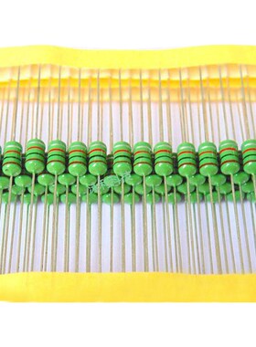 卧式编带插件色环电感EC46(1W)AL0510-680K/68UH直插DIP绕线5*10