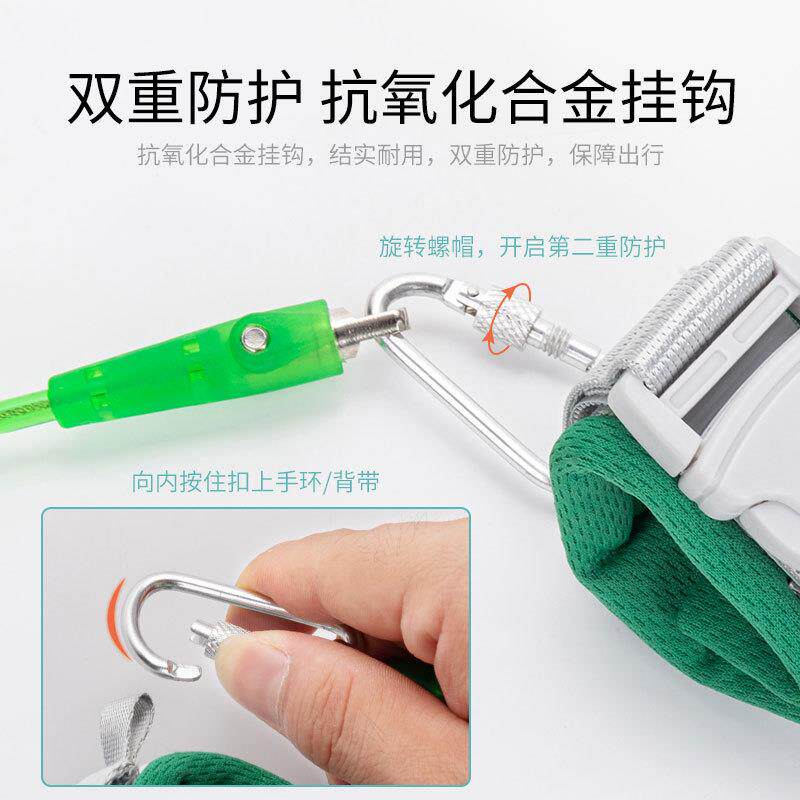 新款恐龙宝宝学步背带 儿童防走丢牵引绳学步带儿童夏季透气牵引