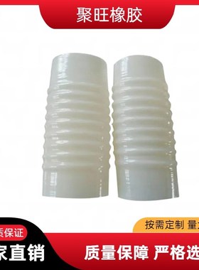 硅胶螺旋管硅胶管线机硅胶连通管过水耐压弯折大口径硅胶波纹管