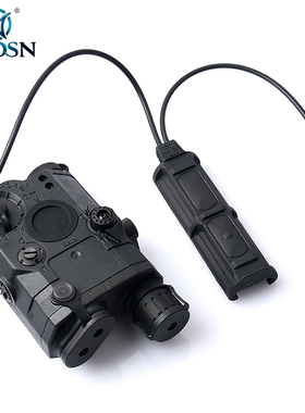 WADSN沃德森LA-PEQ-15战术照明红色/IR激光镭射双控鼠尾套装