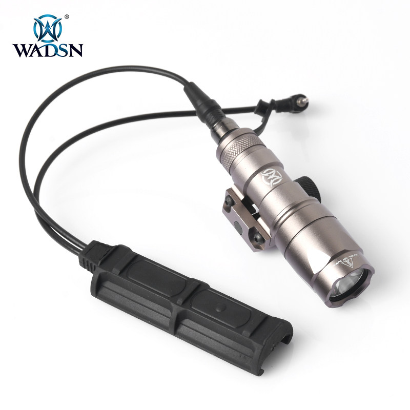WADSN沃德森手电筒M300A手电强光多功能双控鼠尾开关套装