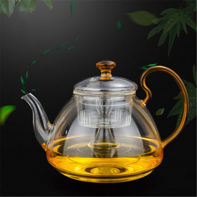 玻璃煮茶壶蒸茶器加厚耐高温蒸茶壶电陶炉蒸茶器玻璃功夫茶具