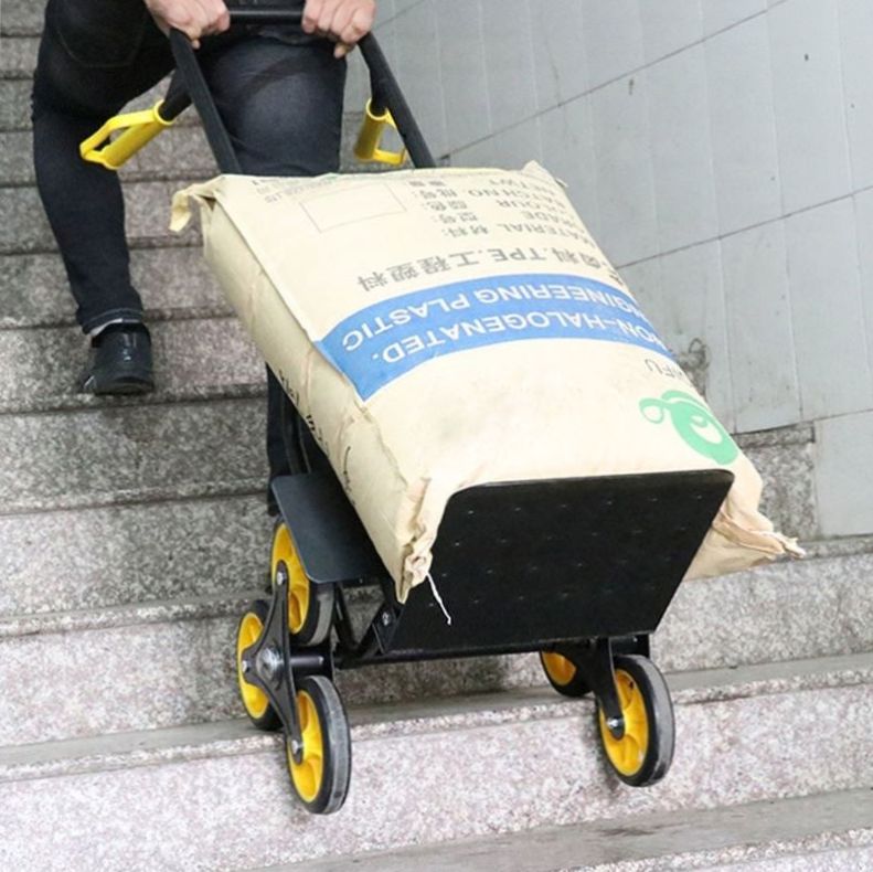 爬梯神器载重拖车拉货手推车上楼梯爬楼车搬运送货折叠便携家