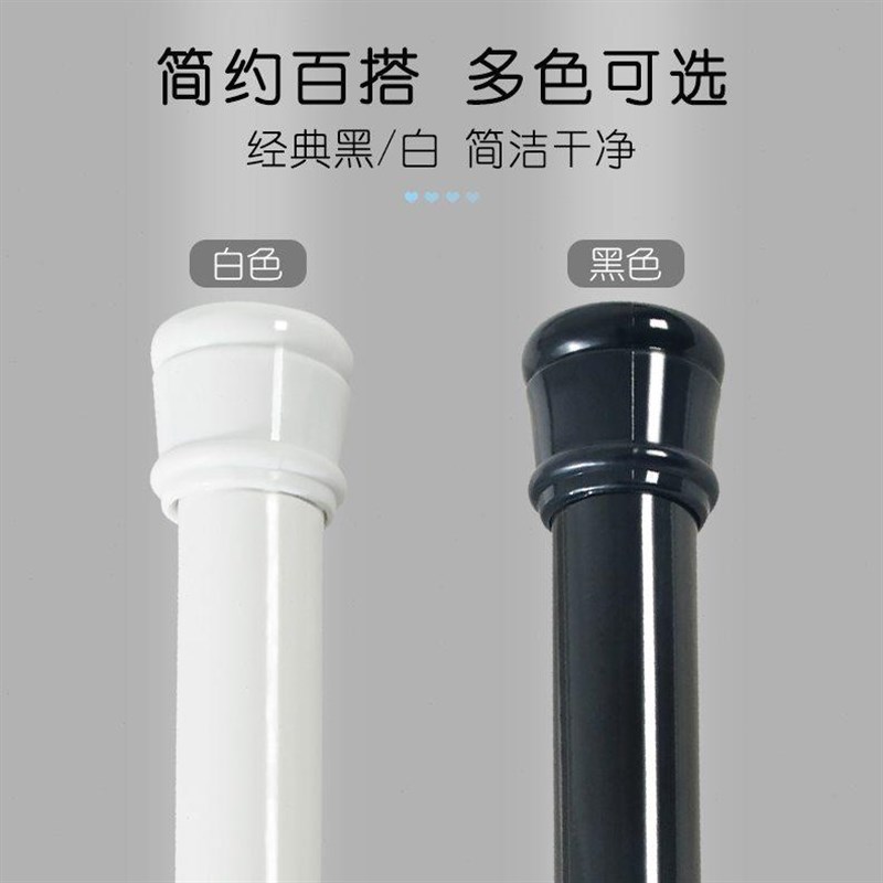浴帘套装免打孔防水防霉卡通卫生间浴室门帘隔断加厚帘子干湿分离