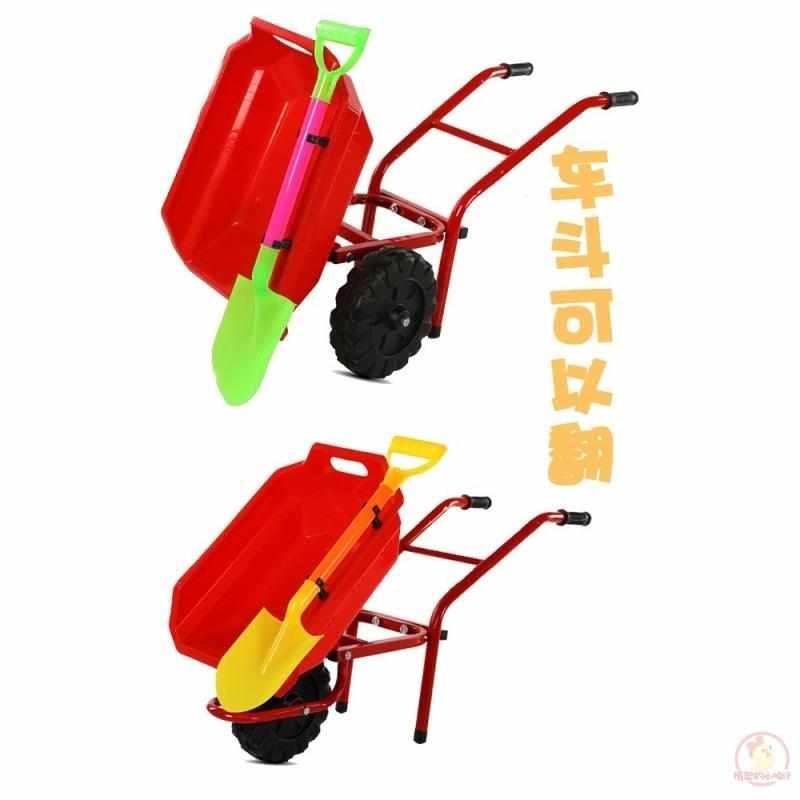 大号单轮独轮双轮儿童玩具小推车男女小孩沙滩推土户外手推玩具车