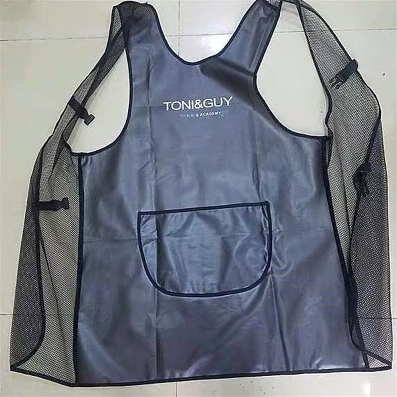 美发工作服理发店小工服围裙发型师助理服防水年轻夏天染发