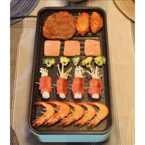 家用无烟电烤羊肉串机室内烤箱烤不锈钢电烤炉撸串烧烤箱家用