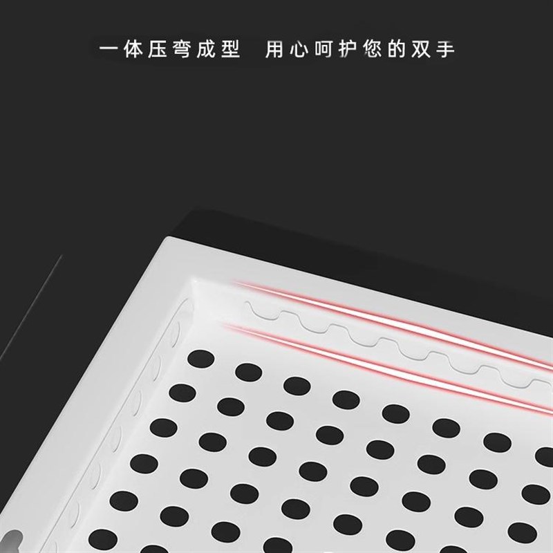 三梦工具墙洞洞板万能五金收纳板整理架不锈钢冲孔板挂墙上置物架