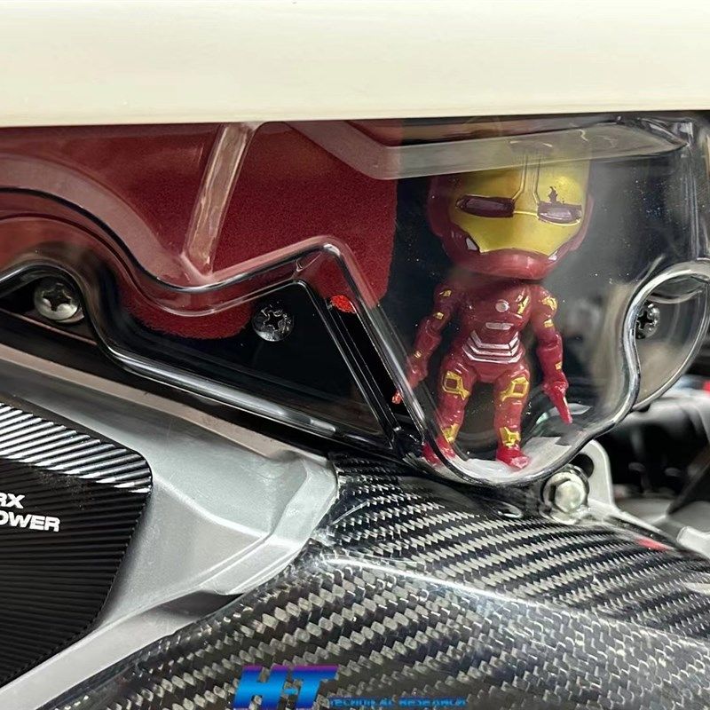 维斯帕150改装透明空滤盖 手办高度推荐10cm以内