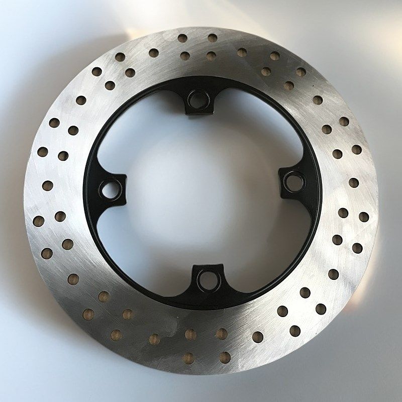 诺玛国威台风太子刹车盘碟刹片配件复古机车后刹车片圆盘制动油泵