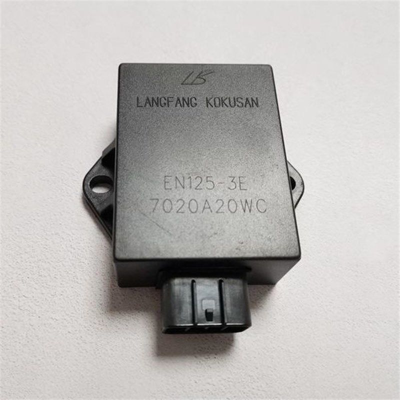 适用国三钻豹HJ125K-A/2A/3A锐爽EN125-2E/3E/3F点火器电子点火器